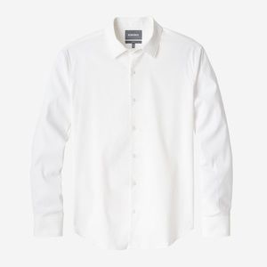 Bonobos white tech button down shirt - size M